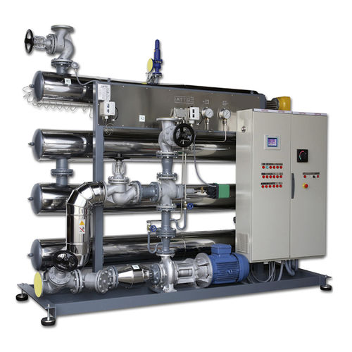 Dampfkessel - FTE series - ATTSU TERMICA S.L. - Thermalöl / elektrisch / rohrlos