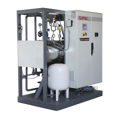 Kessel für Hochdruck-Heißwasser - ASE series - ATTSU TERMICA S.L. - elektrisch / rohrlos / Industrie