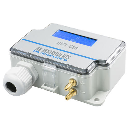 Druckcontroller für HLK - DPT-Ctrl-2SP - HK INSTRUMENTS - Durchfluss / einstellbar / Niederdruck