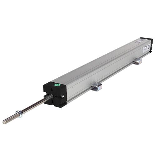 Linearer Positionssensor - LRW - WayCon Positionsmesstechnik GmbH - mit Potentiometer / analog / rechteckig
