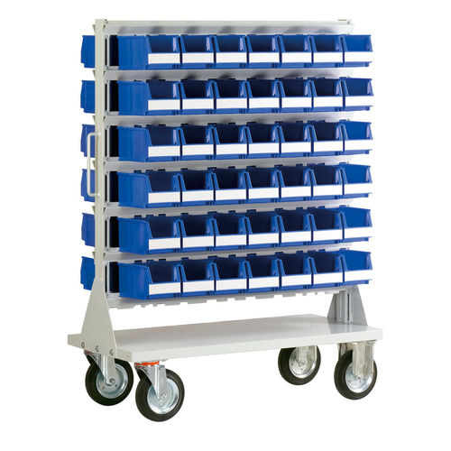 Werkstatt-Regalsystem - SB M 84 - Lockweiler Plastic Werke GmbH - Transport / mobil / für Schachteln