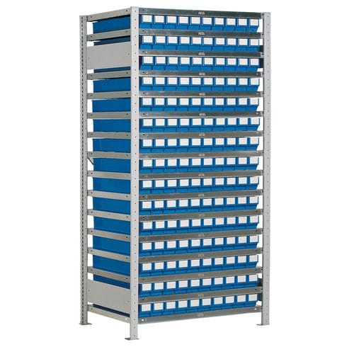 Werkstatt-Regalsystem - LB GR 5/150 - Lockweiler Plastic Werke GmbH - Fachboden / für Schachteln