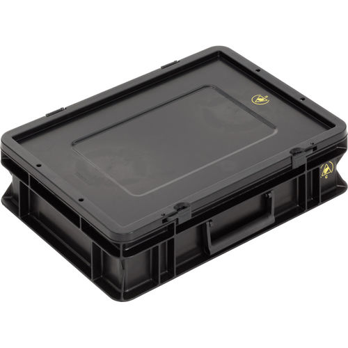 Transportkoffer - 4308.397 - Lockweiler Plastic Werke GmbH - PP / Moos Motiv / stapelbar