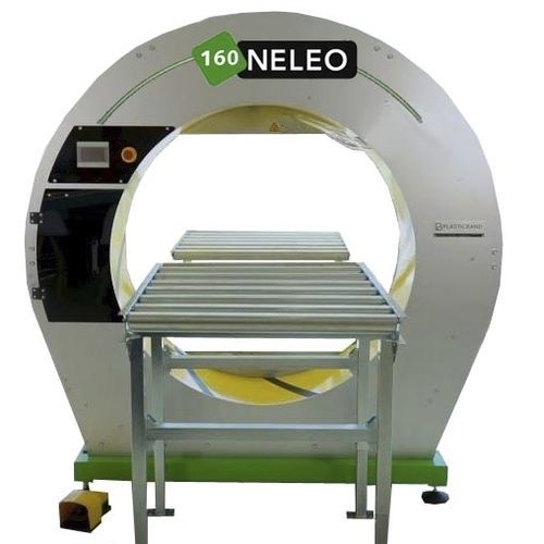 Orbital-Stretchwickler - NELEO 160 - Plasticband S.A. - automatisch / für Türen und Fenster / mit Förderer