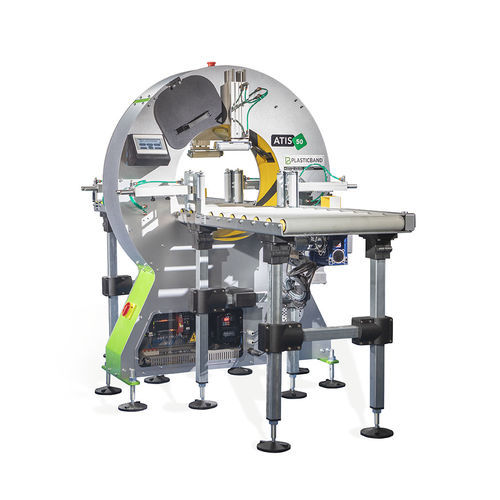 Orbital-Stretchwickler - ATIS 50 - Plasticband S.A. - automatisch / mit Förderer / mit Stretchfolie
