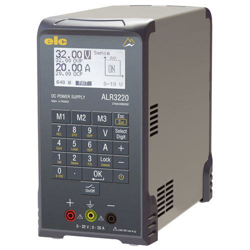 Programmierbare Stromversorgung - ALR3220 - ELC construction électronique - Tischgerät / AC/DC / Einfachausgang
