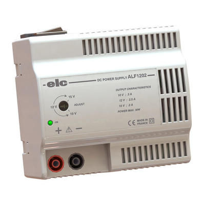 Tischnetzteil - ALF1202 - ELC construction électronique - wandmontiert / AC/DC / Einfachausgang