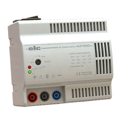 Tischnetzteil - ALF1502D - ELC construction électronique - wandmontiert / AC/DC / Einfachausgang