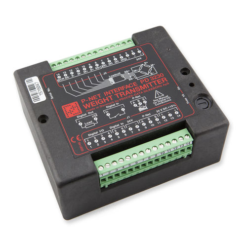 Feldbus-Gewichttransmitter - PD3230  - PROCES-DATA A/S - digital / DIN-Schiene