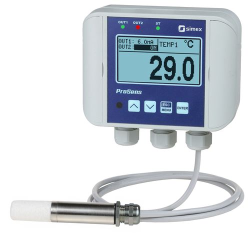 Thermoelement Typ K - ProSens QM-612 - SIMEX Sp. z o.o. - Thermoelement Typ J / Thermoelement Typ T / Thermoelement Typ E
