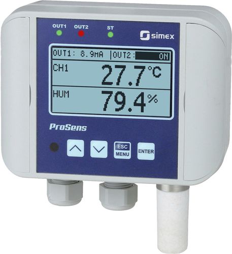 Industrie-Hygrometer - ProSens QM-211 - SIMEX Sp. z o.o. - digital / kompakt / Temperatur