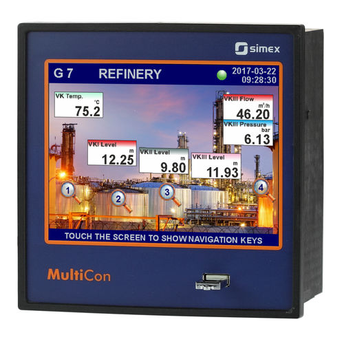 HMI mit Touchscreen - MultiCon CMC-141 - SIMEX Sp. z o.o. - einbaufähig / Kasten / kompakt