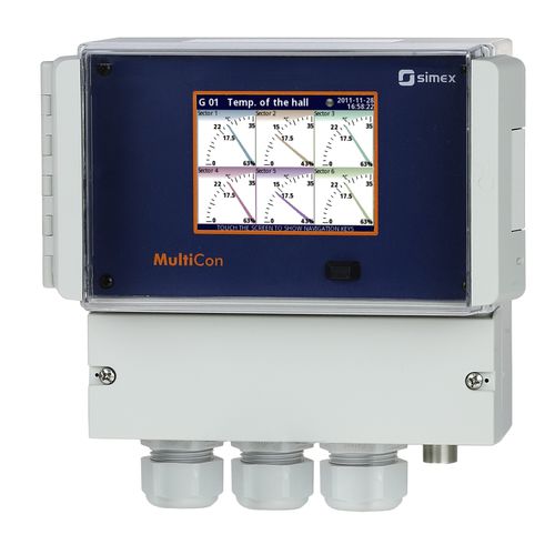 Druckcontroller für HLK - MultiCon CMC-N16 - SIMEX Sp. z o.o. - Gas / Durchfluss / IP65