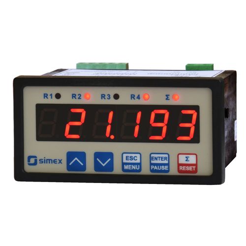 Anzeiger Zähler / Durchfluss - SPI-94 series - SIMEX Sp. z o.o. - digital / Einbau / Summenzähler