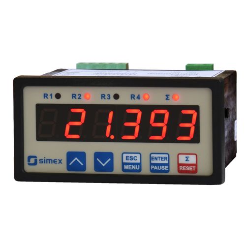 Anzeiger Zähler / Durchfluss - SPP-94 series - SIMEX Sp. z o.o. - digital / Einbau / 4-20 mA