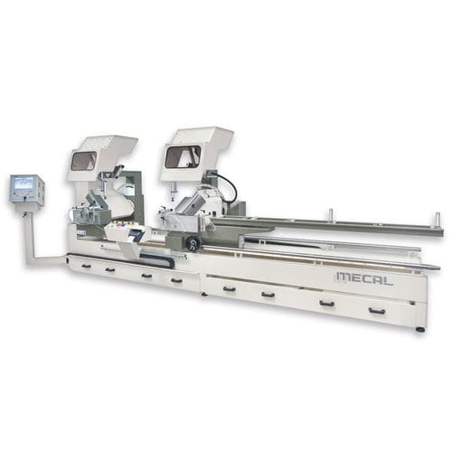 Doppelgehrungssäge für PVC - SW 553-R REVERSE GARDA - MECAL - für Aluminium