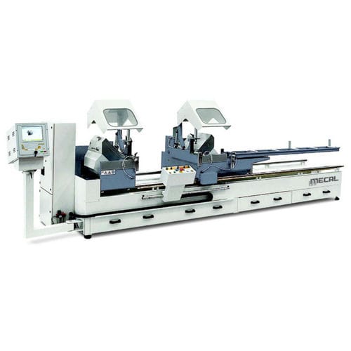 Doppelgehrungssäge für Kunststoff - SW 453 ARGUS-3 - MECAL - für Aluminium