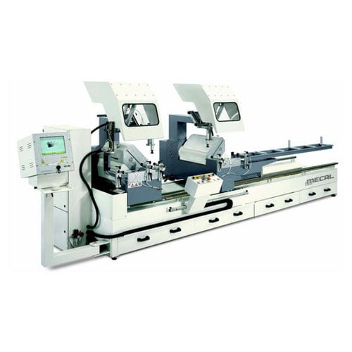 Doppelgehrungssäge für PVC - SW 453 REVERSE GARDA - 3 - MECAL - für Aluminium