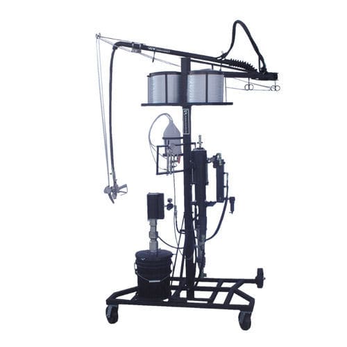 Faserspritzanlage mit geringer Emission - RC42S series - GS Manufacturing - Niederdruck