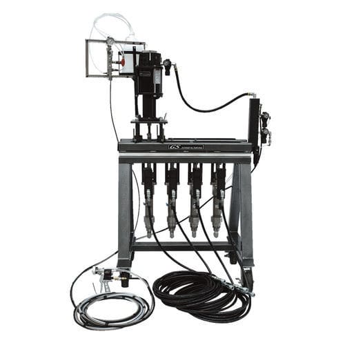 Stationäre Spritzanlage - LW05  - GS Manufacturing - für Mehrfarben-Gelcoat / Edelstahl / Außenmischung