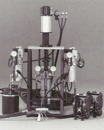 Dosiersystem / Methacrylat-Klebstoff (MMA) - GEM series - GS Manufacturing - Zweikomponenten / mit Mixer