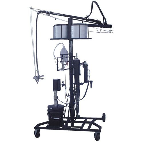 Faserspritzanlage mit geringer Emission - RC42SF series - GS Manufacturing - Niederdruck