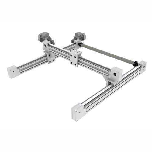 Linearführung mit Röllchen - C.T.S. - Aluminium / Zahnstangen / maßgefertigt