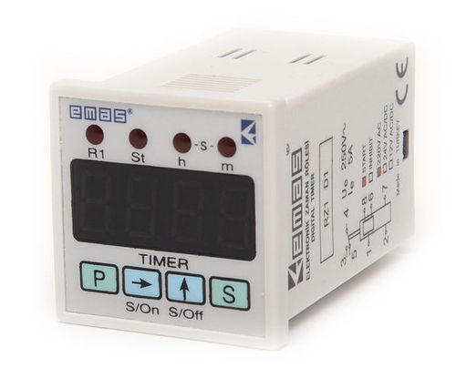 Digitales Zeitrelais - RZ1DS series - EMAS - Einbau