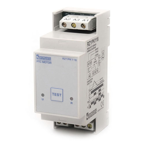 Temperaturschutzrelais - RZ1PK116 - EMAS - AC / einphasig / für DIN-Schiene