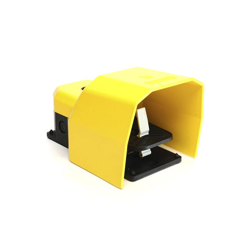 Steuerungs-Fußschalter - PDKS series - EMAS - elektrisch / 1 Pedal / mit Abdeckung