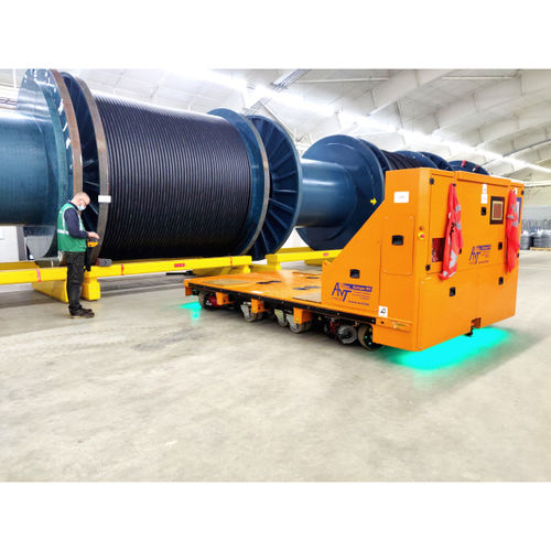 Batteriebetriebener selbstfahrender Wagen - ACTEMIUM - 4-Achsen / für schwere Lasten / hydraulisch