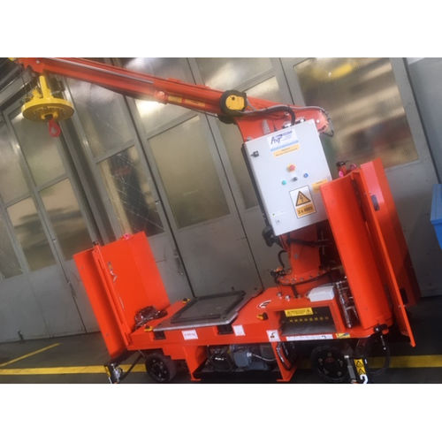 Elektrischer selbstfahrender Wagen - ACTEMIUM - 2-Achsen / für schwere Lasten / hydraulisch