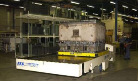 Elektrischer selbstfahrender Wagen - ACTEMIUM - 2-Achsen / für schwere Lasten / hydraulisch