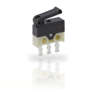 Hebel-Mikroschalter - DH - CHERRY - einpolig / Schnapp / elektromechanisch