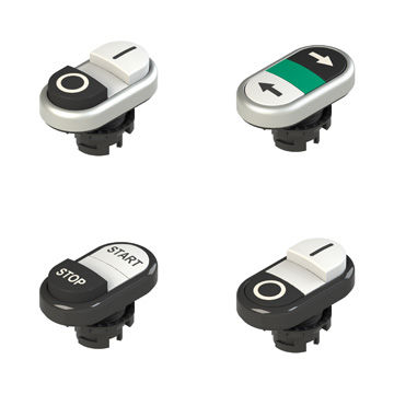 IP67-Drucktaster - E2 PD Series - Pizzato Elettrica - IP69K / Typ Y / Flacheinbau