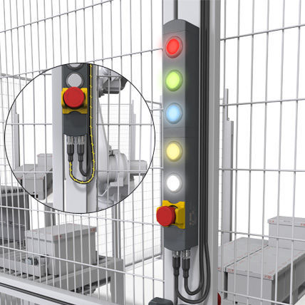 Handbediengerät mit 6 Tasten - BN  - Pizzato Elettrica - mit 5 Tasten / Automatisierung / Industrie