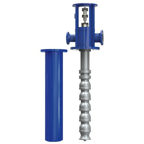 Kreiselpumpe - VLT - RUHRPUMPEN - für Chemikalien / Kraftstoff / halb eingetaucht