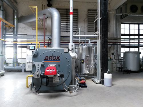 Gas-Dampfgenerator - BROX BOILER & BURNER COMPANY