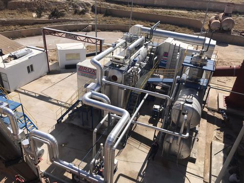 Erdgas-Dampfgenerator - BROX BOILER & BURNER COMPANY - Wasserrohr
