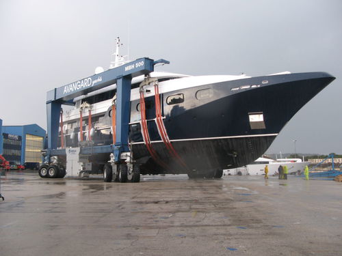 Mobiler Portalkran - MBH 500 - CIMOLAI TECHNOLOGY - für Schiffsentladung