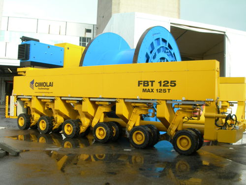 Selbstfahrender Wagen / 6-Achsen - FBT 125 - CIMOLAI TECHNOLOGY - Plattform / Hub / für Spulen