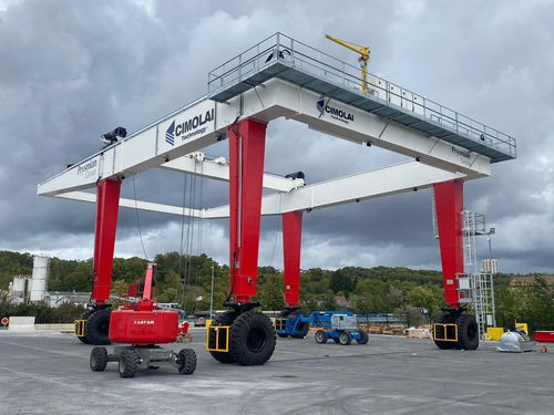 Portalhubwagen mit Gummireifen - MST 120 - CIMOLAI TECHNOLOGY