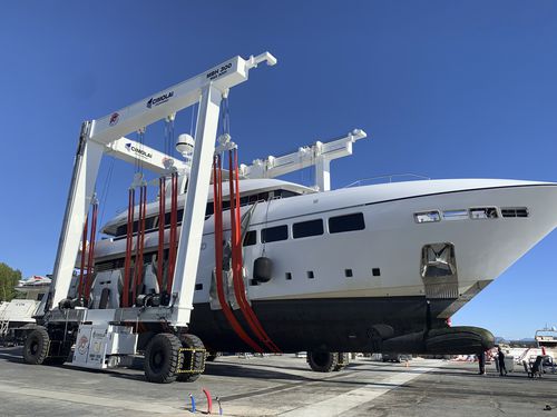 Mobiler Portalkran - MBH 300 - CIMOLAI TECHNOLOGY - für Schiffsentladung