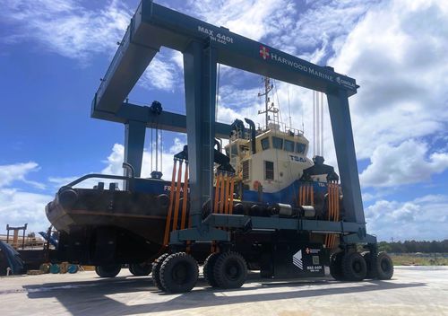 Mobiler Portalkran - MBH 440 - CIMOLAI TECHNOLOGY - für Schiffsentladung