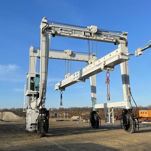 Portalstapler-Portalhubwagen - MST 55 - CIMOLAI TECHNOLOGY - für schwere Lasten / mit Gummireifen