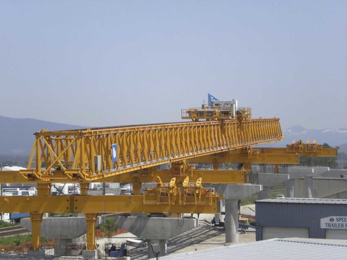 Montage-Brückenkran / für Tiefbauarbeiten - BLG 100 - CIMOLAI TECHNOLOGY