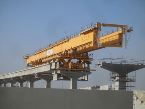Montage-Brückenkran / für den Brückenbau - SLG 70 - CIMOLAI TECHNOLOGY