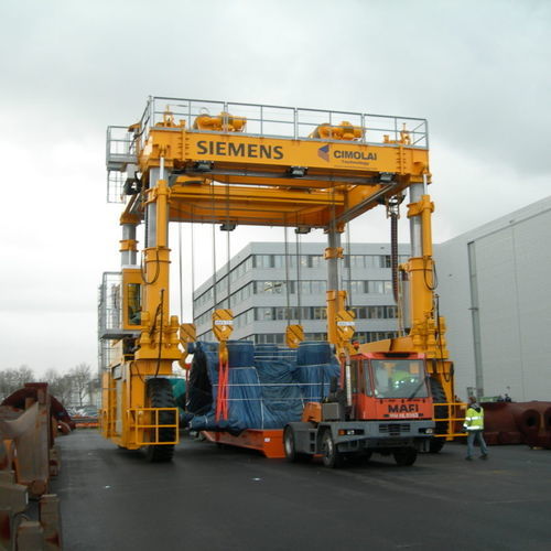 Elektrischer Portalhubwagen - MST 140 - CIMOLAI TECHNOLOGY - mit Gummireifen