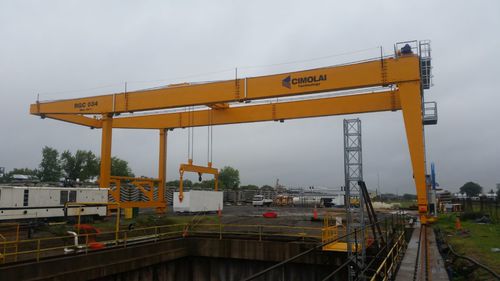 Schienenmontierter Portalkran - RGC 60 - CIMOLAI TECHNOLOGY