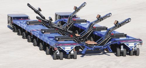 Selbstfahrender Wagen / mehr als 6 Achsen - FBT 220 - CIMOLAI TECHNOLOGY - Plattform / für Boot / modular